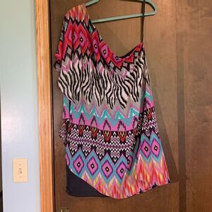 NWT! Size 16- Printed Dress